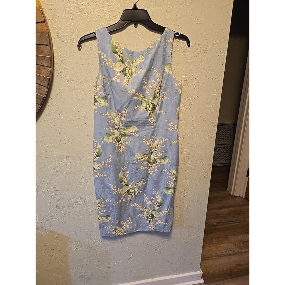 Maddy London Lily Of The Valley Sheath Dress